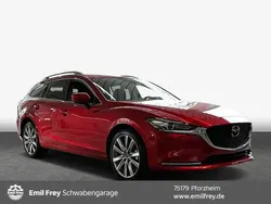 Soul red crystal metallic Gebraucht 2023 Mazda 6 Exclusive-Line Kombi | 30.850 € (Guter Preis)