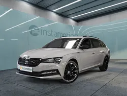 Grau Gebraucht 2021 Skoda Superb SportLine Kombi | 35.790 € (Teuer)