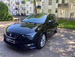 Schwarz Gebraucht 2016 Seat Leon ST FR Kombi | 12.990 € (Fairer Preis)