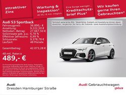Ibisweiß Gebraucht 2022 Audi S3 Ambiente Limousine | 36.890 € (Fairer Preis)