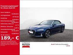Navarrablau metallic Gebraucht 2024 Audi A5 Cabriolet Advanced Cabrio | 43.990 € (Guter Preis)