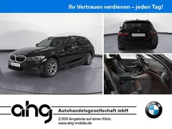 Schwarz Gebraucht 2021 BMW 318 Sport Line Kombi | 21.860 € (Fairer Preis)