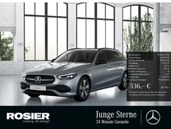 Silber / hightechsilber Gebraucht 2023 Mercedes C220 Avantgarde Kombi | 35.685 € (Fairer Preis)