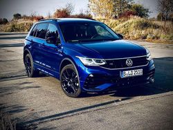 Blau Gebraucht 2021 VW Tiguan R-line SUV | 31.199 € (Fairer Preis)