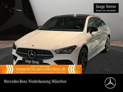 Weiß Gebraucht 2022 Mercedes CLA250e Shooting Brake AMG Kombi | 33.890 € (Teuer)