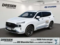 Glacier white Gebraucht 2023 Hyundai Santa Fe Signature SUV | 38.390 € (Superpreis)