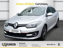 Platingrau metallic (grau) Gebraucht 2014 Renault Mégane III Business Limousine | 7.980 €