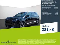 Perlaneraschwarz Gebraucht 2023 Peugeot 5008 GT Van / Kleinbus | 29.980 € (Etwas zu teuer)