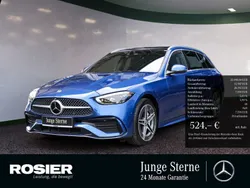 Blau / spektralblau Gebraucht 2022 Mercedes C300 AMG Kombi | 35.990 € (Teuer)