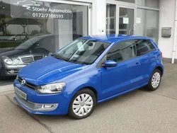 Chagallblau Gebraucht 2010 VW Polo Team Kleinwagen | 11.985 € (Teuer)