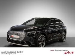 Mythosschwarz metallic Gebraucht 2022 Audi Q4 e-tron Advanced SUV | 30.730 € (Fairer Preis)