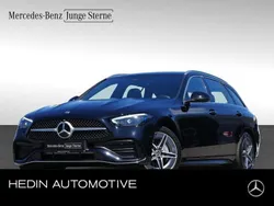 Schwarz Gebraucht 2024 Mercedes C300e AMG Kombi | 44.800 € (Guter Preis)
