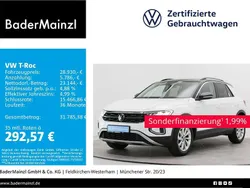 Pure white/schwarz Gebraucht 2023 VW T-Roc Life SUV | 28.930 € (Fairer Preis)
