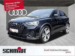 Mythosschwarz metallic Gebraucht 2024 Audi Q3 Sportback S-Line SUV | 45.440 € (Fairer Preis)