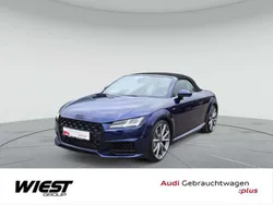 Navarrablau metallic/verdeck s Gebraucht 2023 Audi TT S-Line Cabrio | 43.980 € (Fairer Preis)