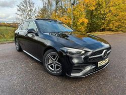 Schwarz Gebraucht 2022 Mercedes C220 AMG Limousine | 25.990 € (Etwas zu teuer)
