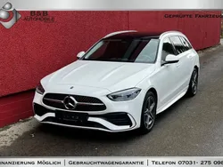 Weiß Gebraucht 2023 Mercedes C300e AMG line Limousine | 44.990 € (Fairer Preis)