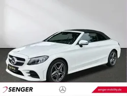 Weiß Gebraucht 2018 Mercedes C180 AMG line Cabrio | 26.900 € (Guter Preis)