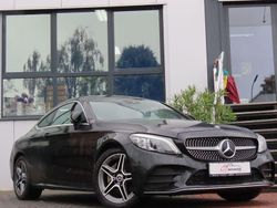 Obsidianschwarz metallic Gebraucht 2019 Mercedes C200 AMG line Coupé | 28.900 € (Fairer Preis)