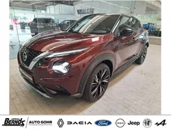 Dunkel rot metallic Gebraucht 2022 Nissan Juke SUV | 20.999 € (Fairer Preis)