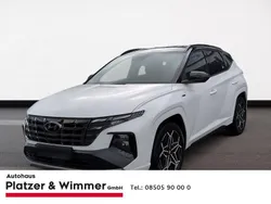 Weiss Gebraucht 2021 Hyundai Tucson SUV | 30.690 € (Etwas zu teuer)