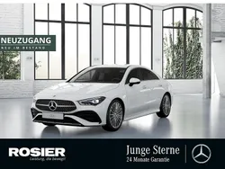 Weiss / polarweiß Gebraucht 2025 Mercedes CLA250 Advanced Plus Limousine | 44.547 € (Etwas zu teuer)