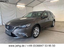 Grau Gebraucht 2015 Mazda 6 Exclusive-Line Kombi | 5.890 € (Guter Preis)