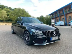 Schwarz Gebraucht 2014 Mercedes C220 AMG line Limousine | 18.000 € (Teuer)