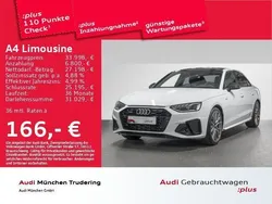 Ibisweiß Gebraucht 2022 Audi A4 S-Line Limousine | 39.895 € (Fairer Preis)