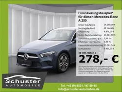 Blau Gebraucht 2021 Mercedes A250 Progressive Limousine | 26.149 € (Fairer Preis)