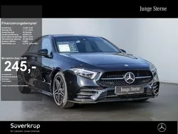 Schwarz unilack nachtschwarz Gebraucht 2022 Mercedes A200 AMG Limousine | 30.920 € (Fairer Preis)