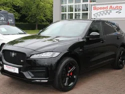 Santorini black Gebraucht 2018 Jaguar F-Pace R-Sport SUV | 32.990 € (Etwas zu teuer)