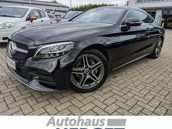 Schwarz Gebraucht 2019 Mercedes C180 AMG line Coupé | 26.990 € (Fairer Preis)