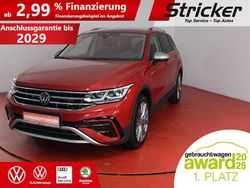 Kings red metallic (metallic) Gebraucht 2024 VW Tiguan Allspace Elegance SUV | 42.939 € (Fairer Preis)