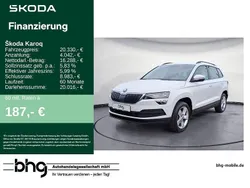 Weiß Gebraucht 2021 Skoda Karoq Ambition SUV | 20.330 € (Fairer Preis)