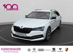 Weiss Gebraucht 2024 Skoda Superb SportLine Kombi | 39.990 € (Fairer Preis)
