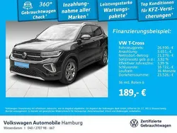 Deep black perleffekt (metallic) Gebraucht 2024 VW T-Cross R-line SUV | 26.930 € (Teuer)