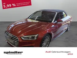 Matadorrot metallic Gebraucht 2018 Audi A5 Cabriolet S-Line Cabrio | 32.980 € (Fairer Preis)