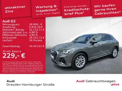 Chronosgrau metallic Gebraucht 2024 Audi Q3 S-Line SUV | 38.990 € (Guter Preis)