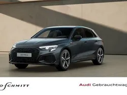 Grau Gebraucht 2024 Audi A3 Sportback e-tron S-Line Limousine | 35.990 € (Etwas zu teuer)