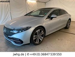 Hightechsilber metallic (metallic) Gebraucht 2022 Mercedes EQS450+ Advanced Plus Limousine | 43.950 € (Teuer)