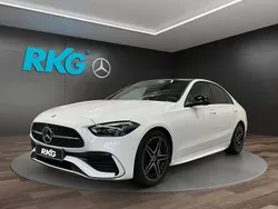 Weiß Gebraucht 2024 Mercedes C200 AMG Limousine | 45.730 € (Teuer)