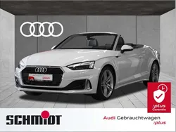Gletscherweiß metallic Gebraucht 2024 Audi A5 Cabriolet Advanced Cabrio | 49.840 € (Superpreis)