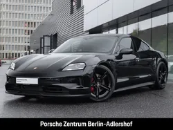 Tiefschwarzmetallic Gebraucht 2024 Porsche Taycan 4S Chrono Limousine | 119.900 €
