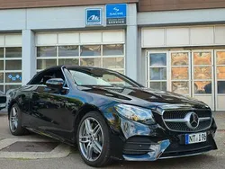 Schwarz Gebraucht 2018 Mercedes E450 AMG line Cabrio | 40.490 € (Fairer Preis)