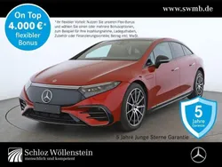 Rot Gebraucht 2023 Mercedes EQS450+ AMG Limousine | 63.870 € (Guter Preis)