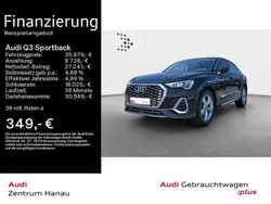 Mythosschwarz metallic Gebraucht 2022 Audi Q3 Sportback Ambiente SUV | 35.979 € (Fairer Preis)