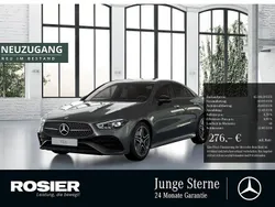 Grau / mountaingrau (metallic) Gebraucht 2024 Mercedes CLA220 AMG Limousine | 42.304 € (Etwas zu teuer)