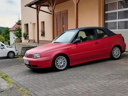 Rot Gebraucht 2000 VW Golf Cabriolet Cabrio | 2.400 €