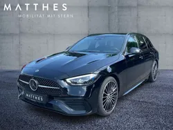 Schwarz Gebraucht 2024 Mercedes C220 AMG Kombi | 51.890 €